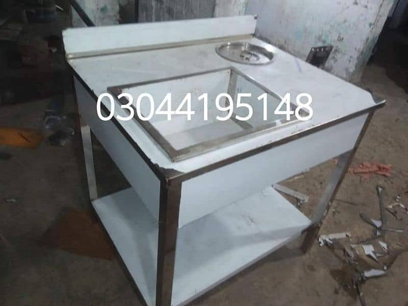 Double Fryer 16 liters | Double basket deep fryer for sale 6