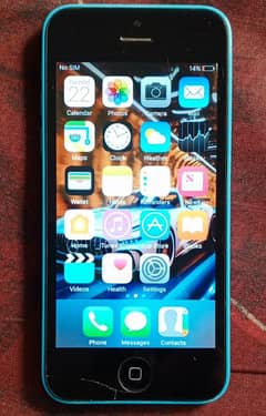 iphone 5ç 16gb my cell no 03104274562