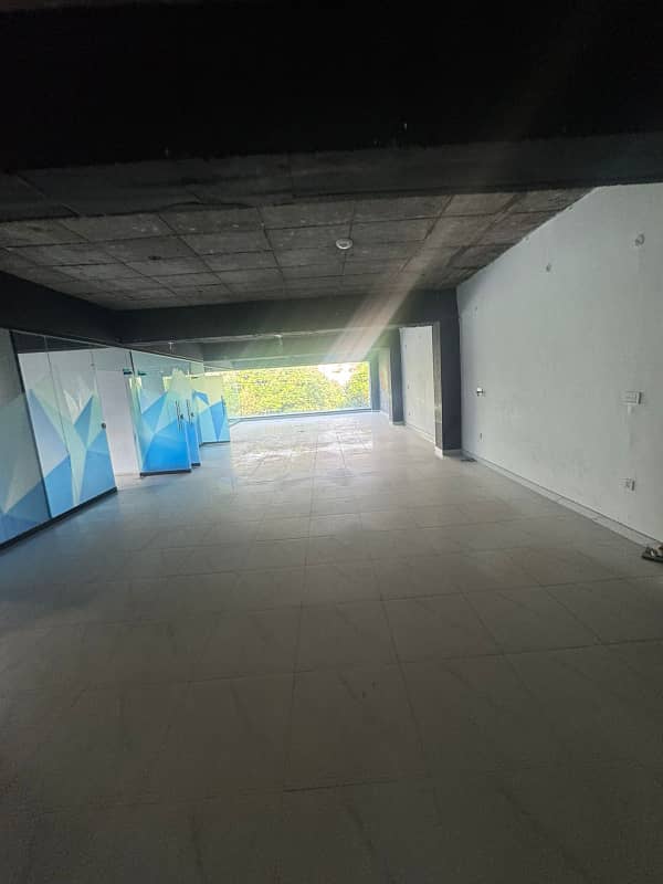 3100 Square feet Office space for rent in johar town for Silent office (Call center + Software house + Marketing office and other setup as you want) 7