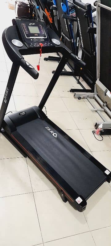 Zero Fitness Treadmill Gym Exercise Machine 03074776470 1