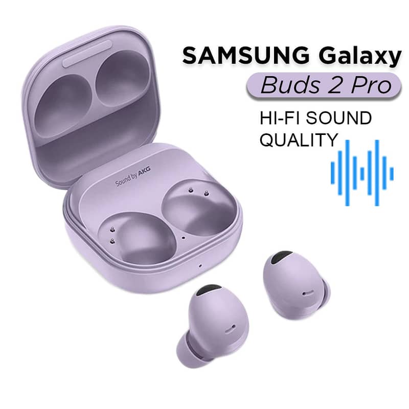 SAMSUNG Galaxy Buds 2 Pro Bluetooth Earbuds (White,Black,Purple) 2