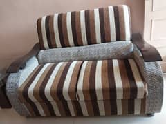 2 seater sofa and center table for sale