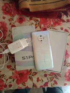 Vivo S1 pro with box and charger