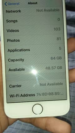 i phone 6s non pta 64 gb all ok condition 10by10