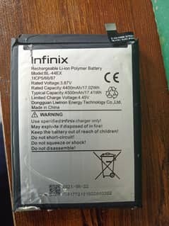 Infinix original battery 4500mha