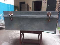 Metal storage trunk used for sale