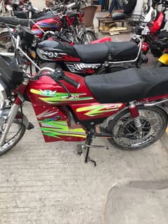 Electric bike with 11 month warranty.