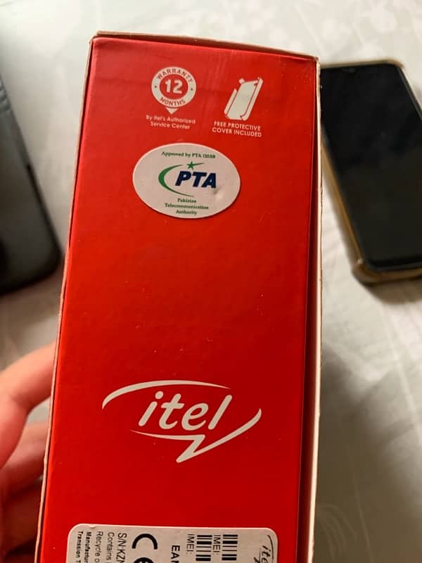 Itel A48 with box 5