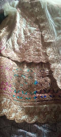 lehnga kurti with dupta