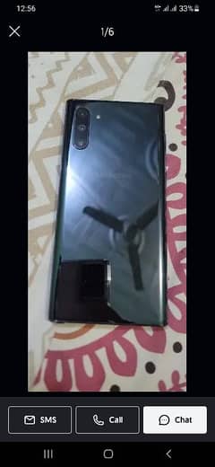 Samsung Note 10 5g ha Ram 12.256 Gb ha only set