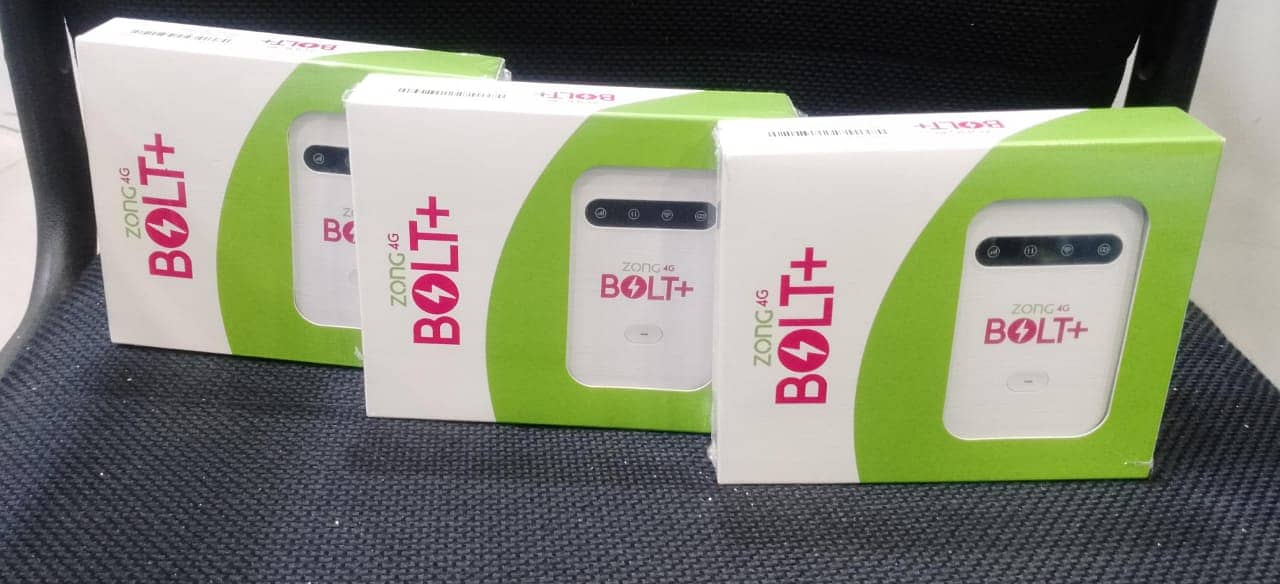 Zong 4G LTE Bolt+ Wireless MBB internet WiFi Portable Cloud Device 2