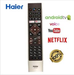 Haier Smart Led TV Remote Control with Netflix & Youtube Button