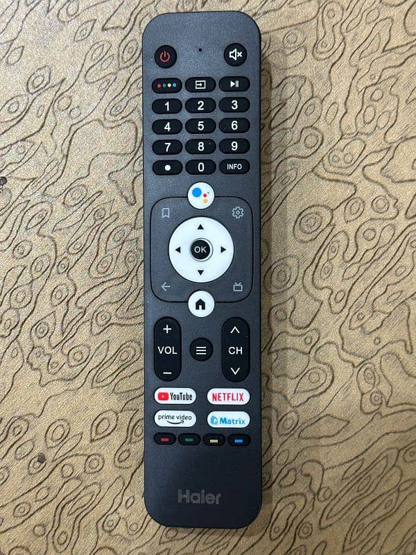 Haier Smart Led TV Remote Control with Netflix & Youtube Button 4