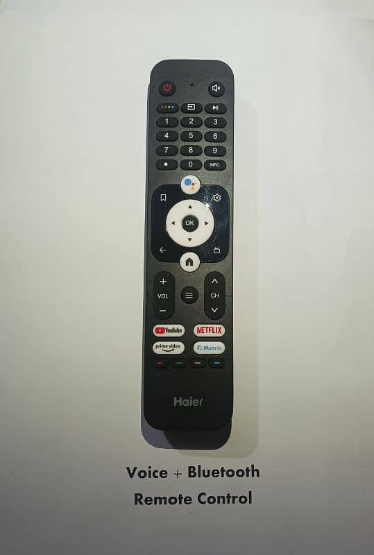 Haier Smart Led TV Remote Control with Netflix & Youtube Button 5