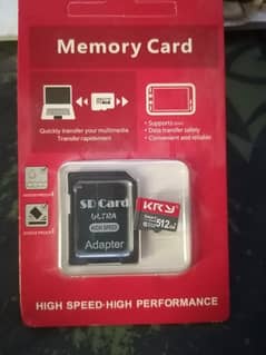 512GB SD card for mobile and computer