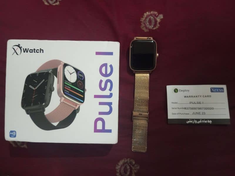 Xcess pulse 1 smart watch 3