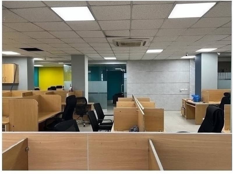 Area 2500 Square Feet Fully Furnished Corporate Office Near MM Alam Road Gulberg Lahore Original Pics 2