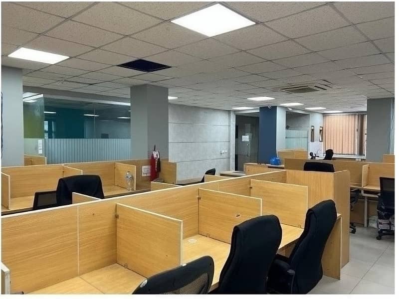 Area 2500 Square Feet Fully Furnished Corporate Office Near MM Alam Road Gulberg Lahore Original Pics 4