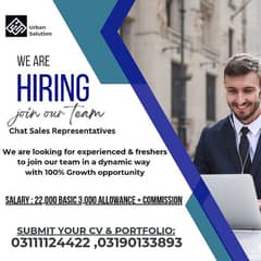 Chat sales representative