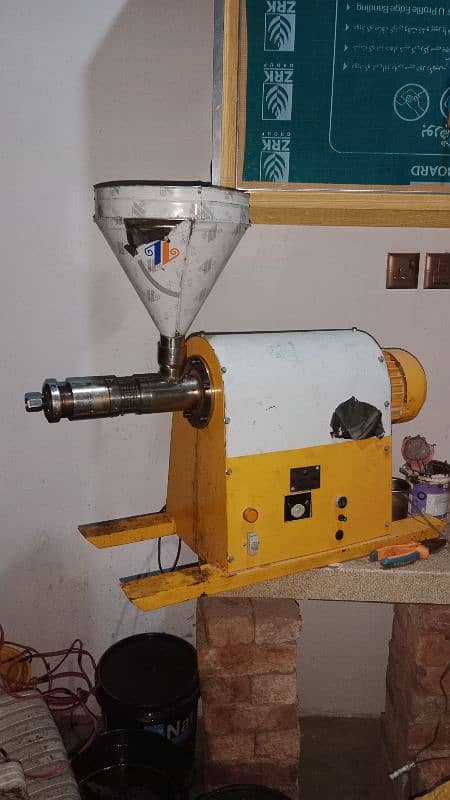 COLD PRESS Organic MUSTARD OIL MACHINE 1