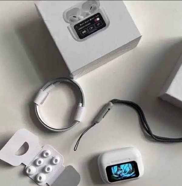 Apple airpods Pro2nd Generation With Buzzer Volume With Slicon Cover 7