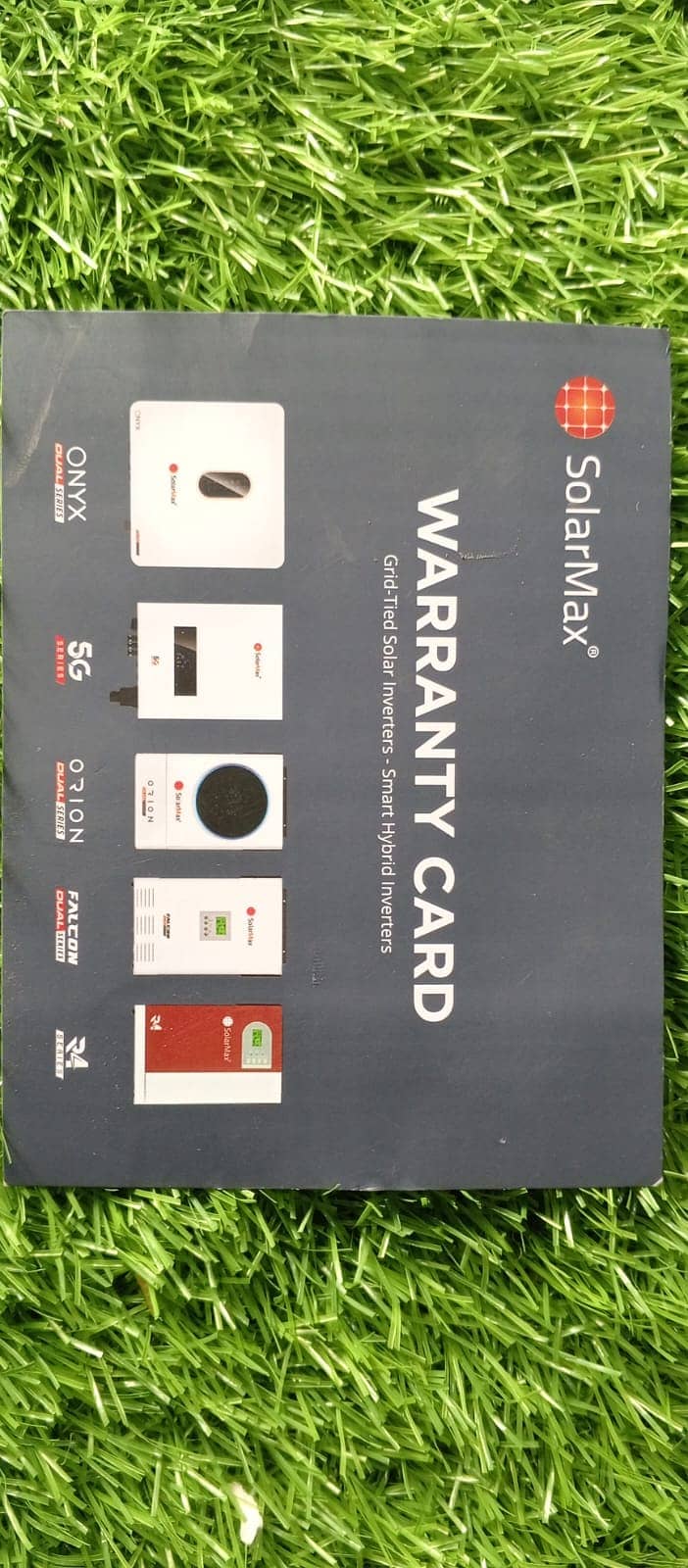 Solar max 3 kw pv 4000 falcon model and warranty card our box 5