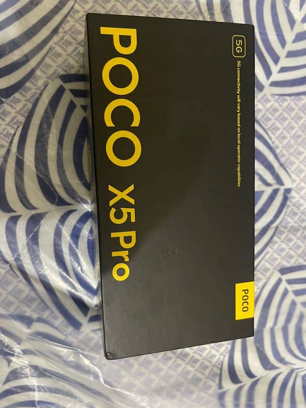 Poco x5 pro 5G brand new just 1 month use 6