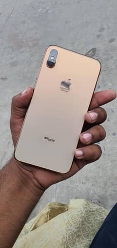 iphone xs max ( dual sim offichal aproved  with box) urjnet sell