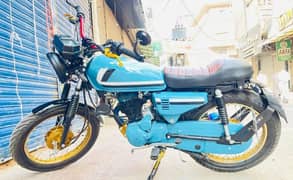 I want to sale my new Honda cg125 self start