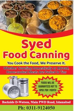 Syed Food Canning