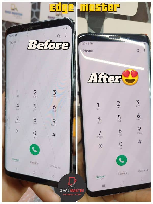 Front Crack Glass Change Samsung S8S9S10PlusNote10PlusNote20UltraS23 3