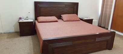 Bed Set/ Side Tables/ Dressing Table