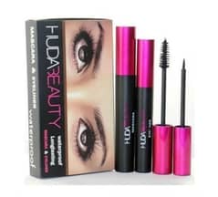 : Huda Beauty Volumizing Mascara & Eyeliner