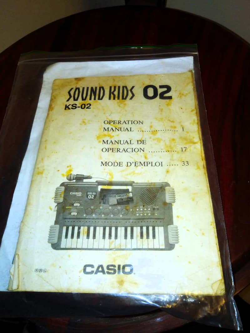 Rare 1980's CASIO Organ (Piano) Keyboard Sound Kids 02 Made in Japan 6