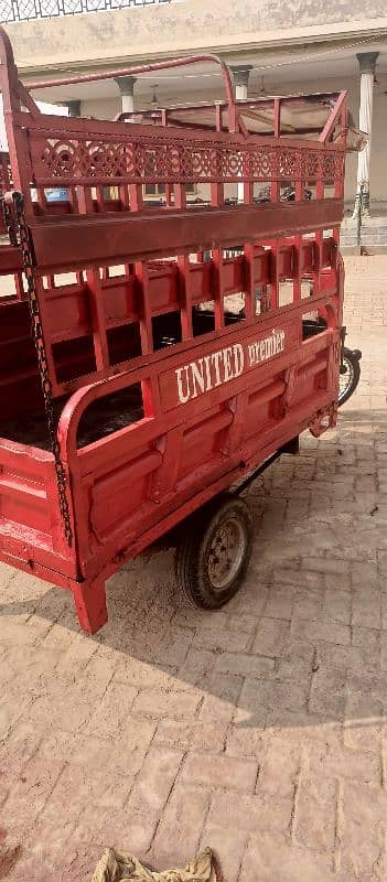 United 100cc loader rickshaw shaft wala 2