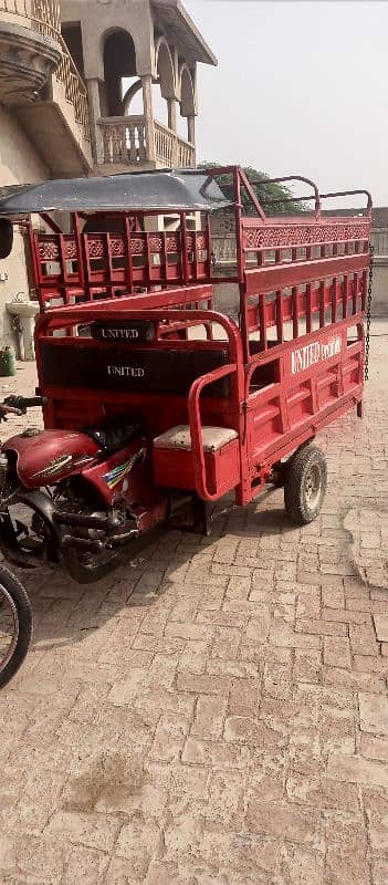 United 100cc loader rickshaw shaft wala 3