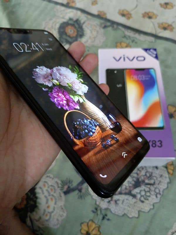 Vivo Y83 full box all accessories 6/128 4