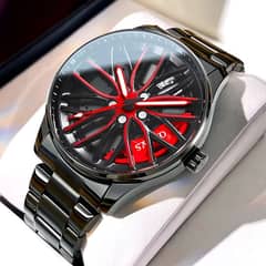 luxury car rim watch