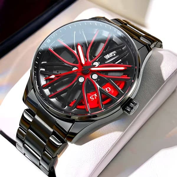 luxury car rim watch 0