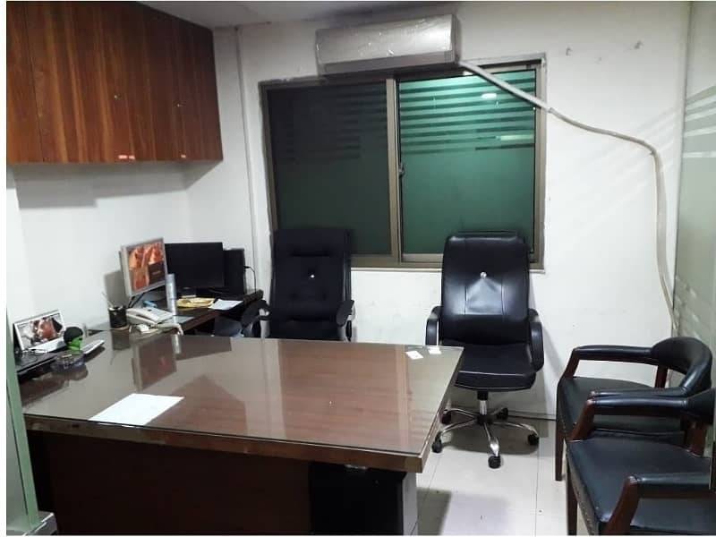 Area 2500 Square Feet Fully Furnished Corporate Office Near MM Alam Road Gulberg Lahore Original Pics 1