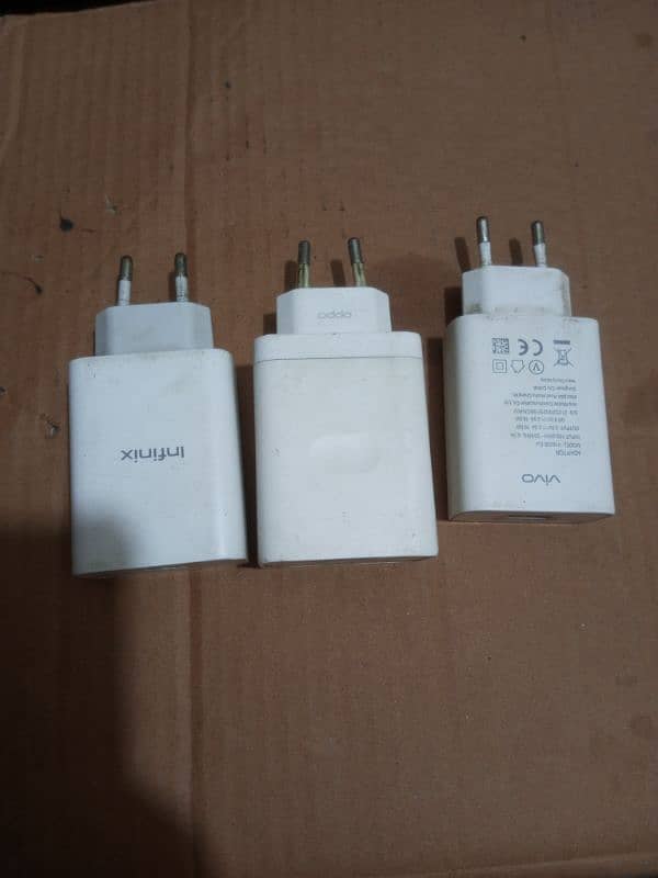 oppo vivo Infinix 100% original Charger 1