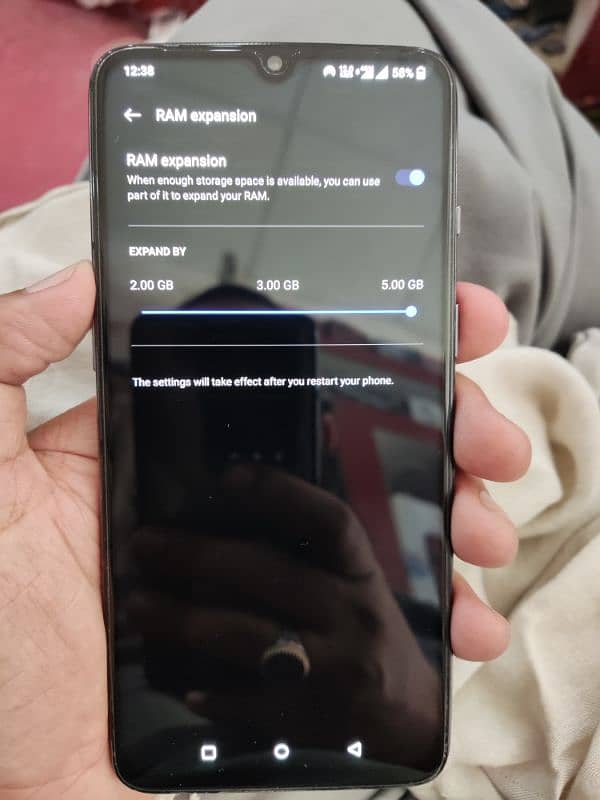 I want to sell OnePlus 7 8+5 ram 256 GB 3