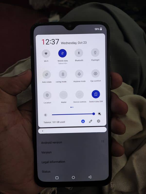 I want to sell OnePlus 7 8+5 ram 256 GB 14