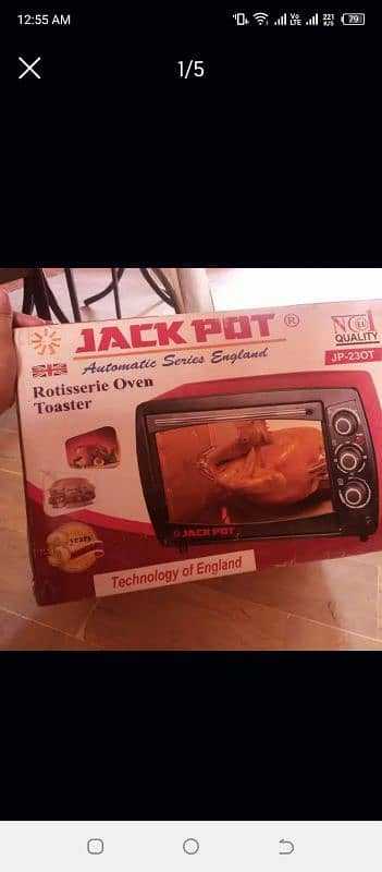 jackpot oven JP230T 0