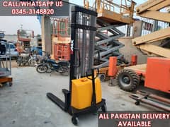 Brand New 1.5 Ton & 3.5 Meter Semi Electric Stacker Lifter Forklift