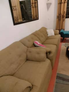 7 seater sofa with table