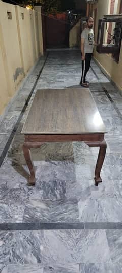 Old Wooden Made Dinning Table Available For Sale!