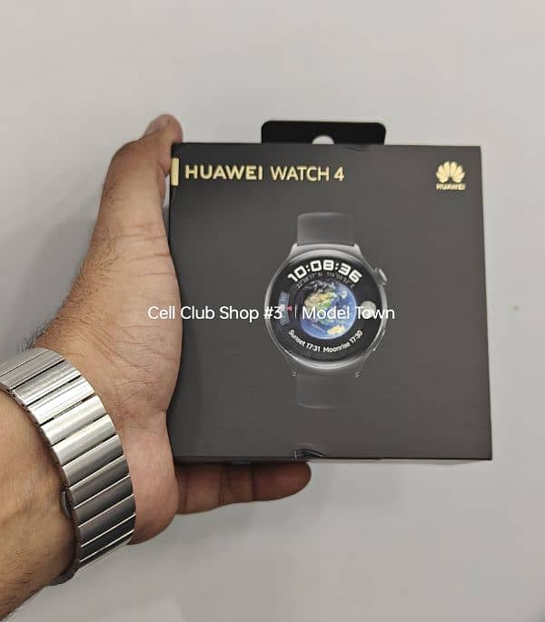 Huawei Watch 4 Black Stainless Steel Case 3