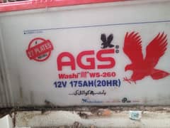 AGS 175AH 27 Plates in good condition