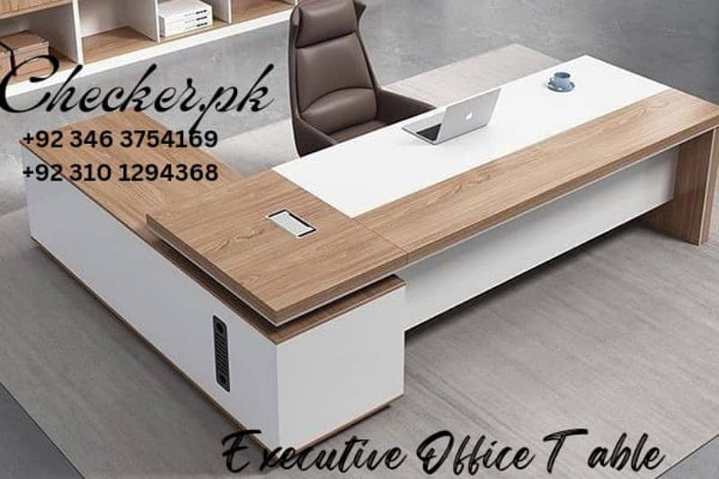 office executive table, workstation, cubical, reception counter, chair 6